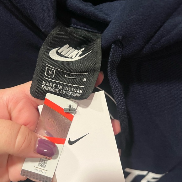 Penn State Nittany Lions Nike Football Club Fleece Pullover Hoodie size medium - Picture 2 of 3